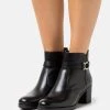 Anna Field LEATHER - Botines Bajos - Black, Mujer
