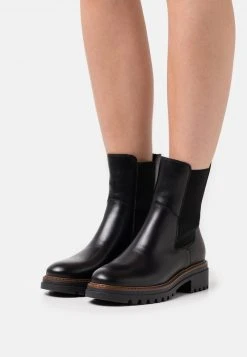 Anna Field LEATHER - Botines Con Plataforma - Black, Mujer