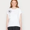 Anna Field Camiseta Estampada - White, Mujer -LuxeTrend Ventas f73814a3855445bf88cc554bed76d360