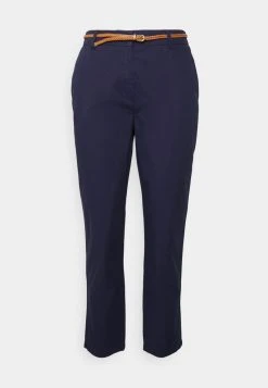 Anna Field Pantalones Chinos - Dark Blue, Mujer