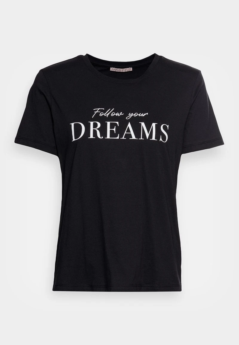 Anna Field Camiseta Estampada - Black, Mujer 6 Anna Field Camiseta Estampada - Black, Mujer - Imagen 4