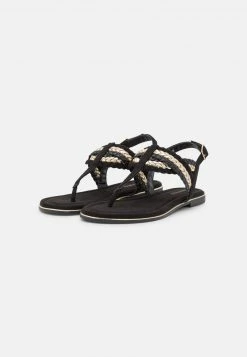 Anna Field Sandalias De Dedo - Black/gold, Mujer -LuxeTrend Ventas f93bd3a8f48b450094f559dcad7de6e8
