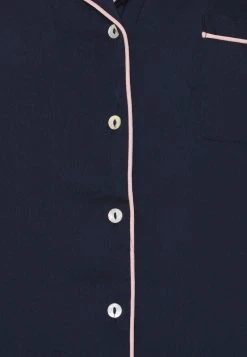Anna Field AMANDA LONG PJ SET - Pijama - Dark Blue, Mujer -LuxeTrend Ventas fbdb30d4c32a486cb8c058fcf75cc14e