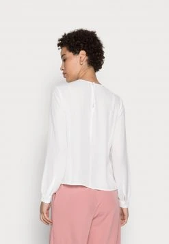 Anna Field CREW NECK BLOUSES WITH PUFFED SLEEVES - Blusa - Off-white, Mujer -LuxeTrend Ventas fbfa7bf50b1e47c78644c140bce7c1ee
