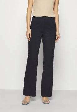 Anna Field FLARED BUSINESS TROUSERS - Pantalones - Dark Blue, Mujer