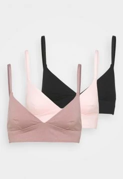 Anna Field 3 PACK - Top - Pink/black, Mujer -LuxeTrend Ventas fd56da325f99420a8b0fe391cf5e2c46