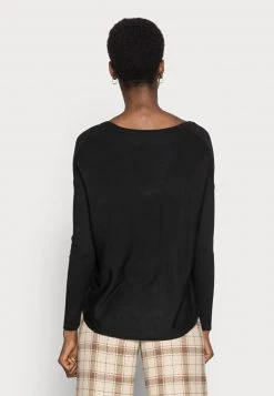 Anna Field RELAXED V-NECK - Jersey De Punto - Black, Mujer -LuxeTrend Ventas fe7bfe03ed9b4b078cdbffe5e46aec66
