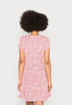 Anna Field Vestido Informal - Coral/white, Mujer -LuxeTrend Ventas fe80829ea0e84fcaab1a47bcfc9d7608