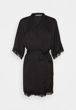 Anna Field ARIANA SATIN KIMONO - Albornoz - Black, Mujer -LuxeTrend Ventas ff5afd86270146b4b878da6c27ee8218