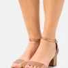 Anna Field Sandalias - Rose Gold, Mujer