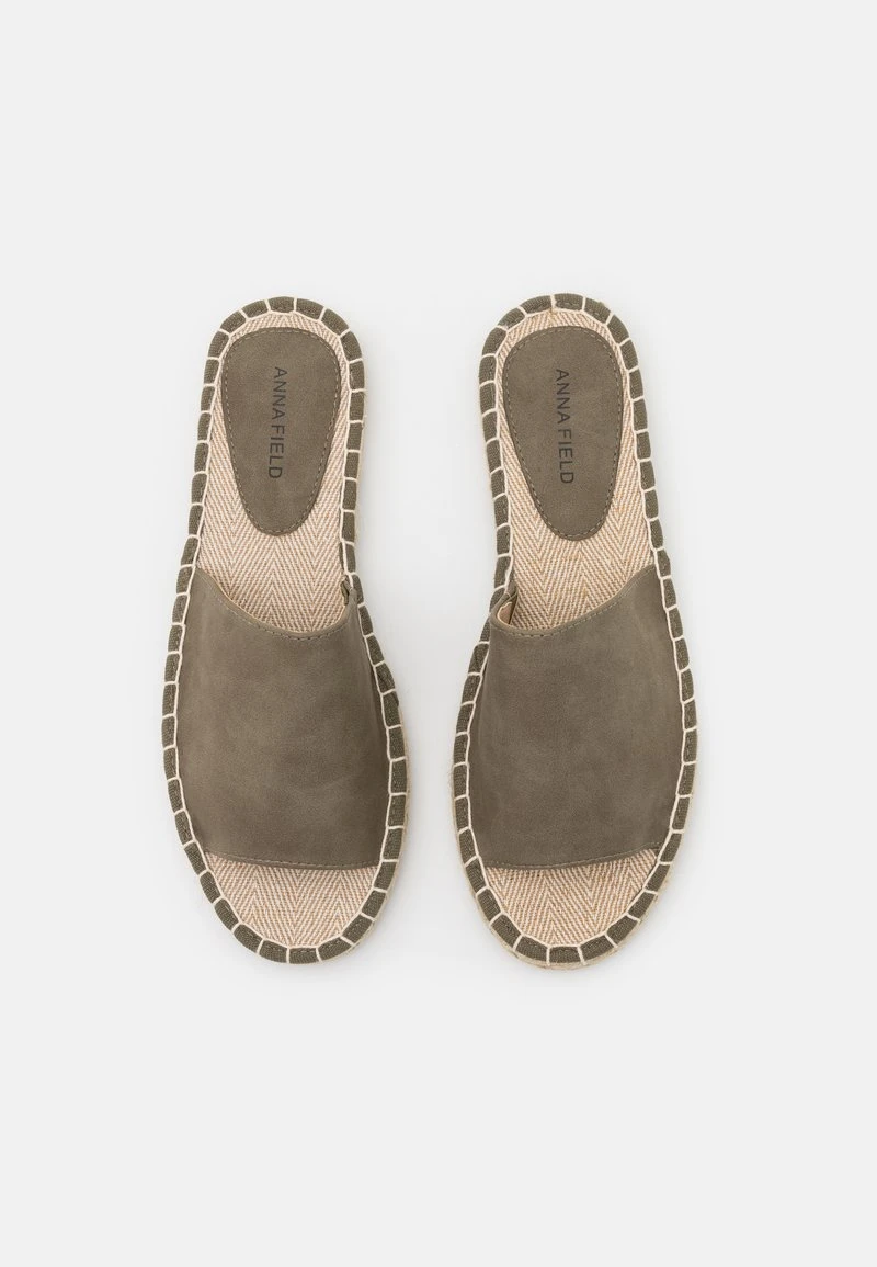 Anna Field Sandalias Planas - Khaki, Mujer 8 Anna Field Sandalias Planas - Khaki, Mujer - Imagen 6